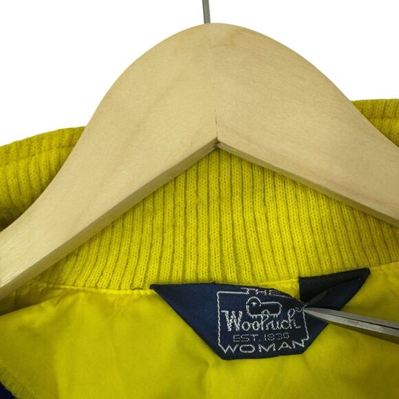 Vintage Woolrich Woman Long Rain Zip Jacket Hood Womens Large PURPLE**** READ - Picture 3 of 16